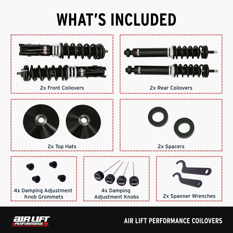 Air Lift Performance 85-98 VW GTI / 85-98 VW Jetta Coilover Kit-thumbmail-9