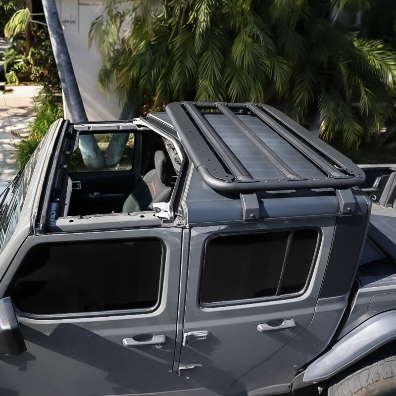 Go Rhino SRM 500 Flat Rack 35in. - Tex. Blk (Incl. Clamps - Mounts to Many Styles of Cross Bars)-thumbmail-8