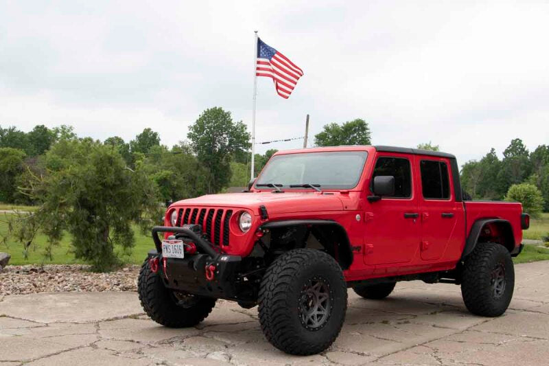 Fishbone Offroad 2018+ Jeep JL/Gladiator Wrangler JL/Gladiator Front Winch Bumper - Black Powdercoat-thumbmail-8