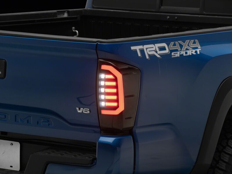 Raxiom 16-23 Toyota Tacoma LDS Series LED Tail Lights- Black Housing- Smoked Lens-thumbmail-10