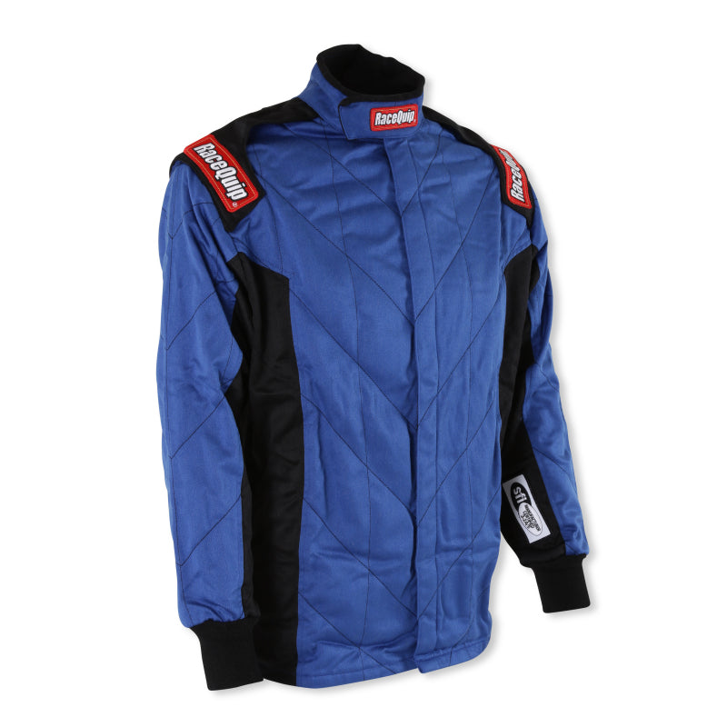 RaceQuip Blue Chevron-5 Jacket SFI-5 - Medium-thumbmail-7