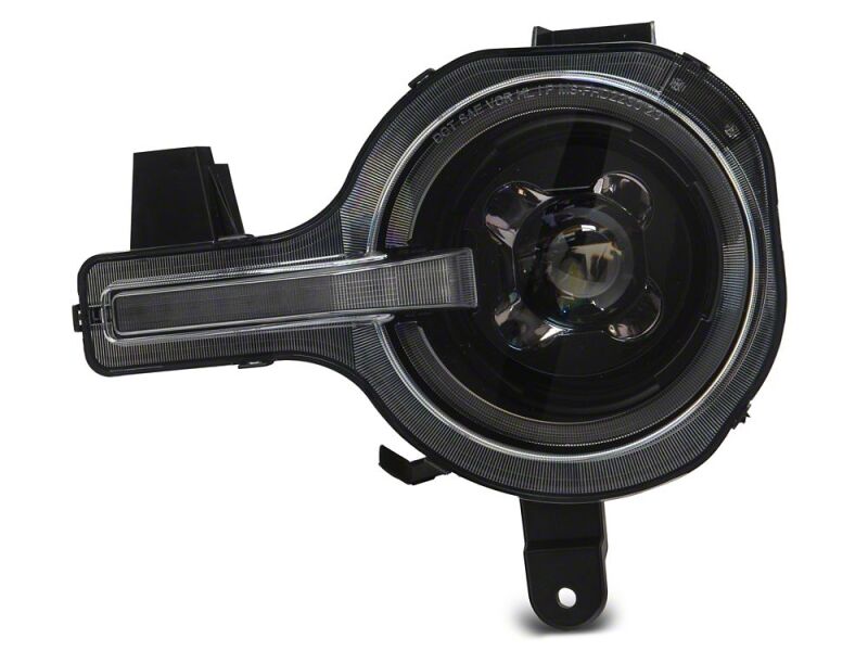 Raxiom 21-26 Ford Bronco LED Halo Headlights with White Backlight- Black Housing- Clear Lens-thumbmail-11