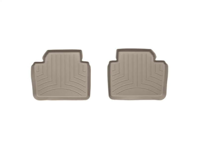 WeatherTech 12+ BMW 3-Series Rear FloorLiner - Tan-thumbmail-1