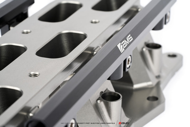 AMS Performance Infiniti Q50/Q60 Port Injection Lower Manifold - Black-thumbmail-12