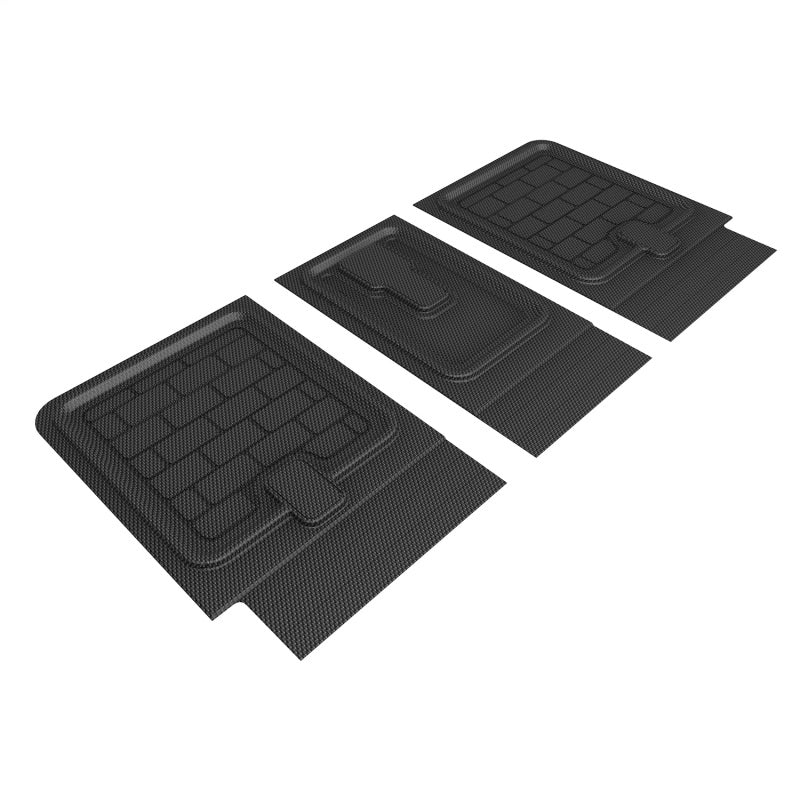 3D MAXpider 20-23 Tesla Model Y 2nd Row Seatback Protector Kagu Cargo Liner - Black