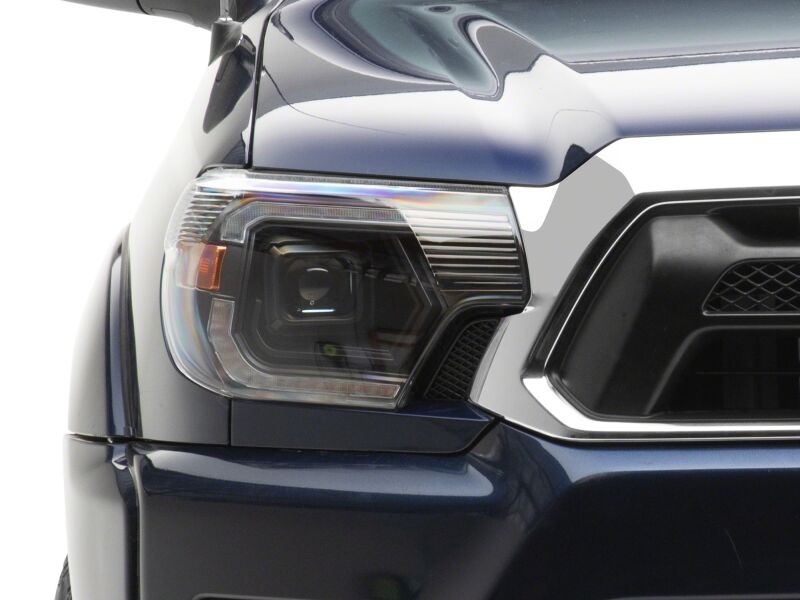 Raxiom 12-15 ToyotaTacoma Axial Series Switchback Projector Headlights- Black Housing- Clear Lens-thumbmail-7