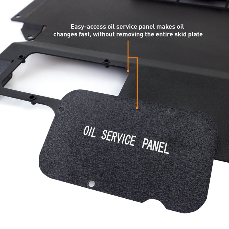 Mishimoto 2023+ Nissan Z Skid Plate Engine - Wrinkle Black-thumbmail-6