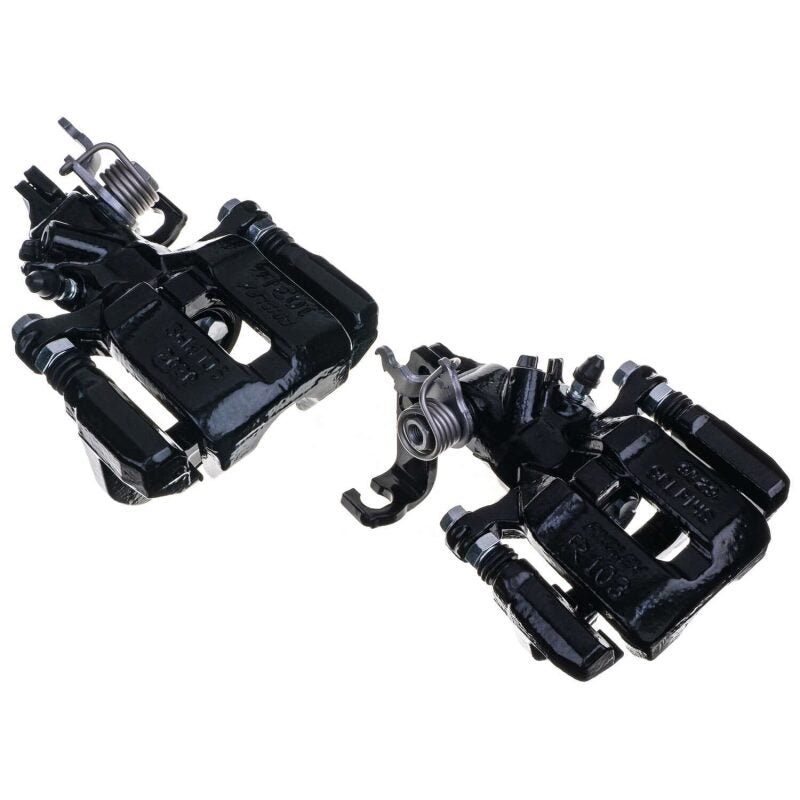 Power Stop 04-08 Acura TSX Rear Black Caliper - Pair w/Bracket-thumbmail-8