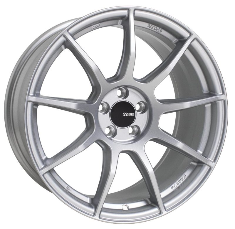 Enkei TS9 18x8.5 5x114.3 25mm Offset 72.6mm Bore Silver Paint-thumbmail-1