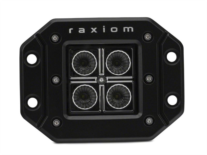 Raxiom 3-In Flush Mount 4-LED Off Road Light Flood Beam Universal (Some Adaptation May Be Required)-thumbmail-7