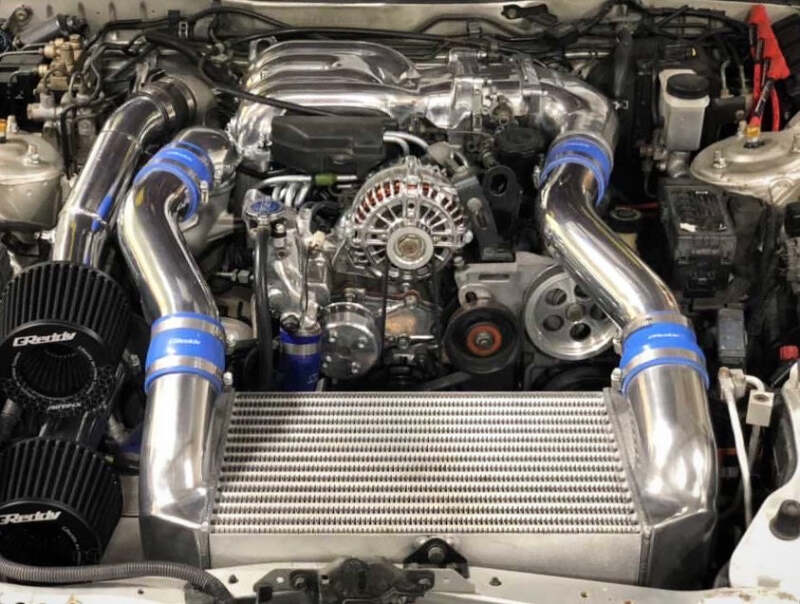 GReddy 93-95 Mazda RX-7 Intercooler Kit V-Mount FD3S I/C Only w/Suction Pipe *Special Order*-thumbmail-3