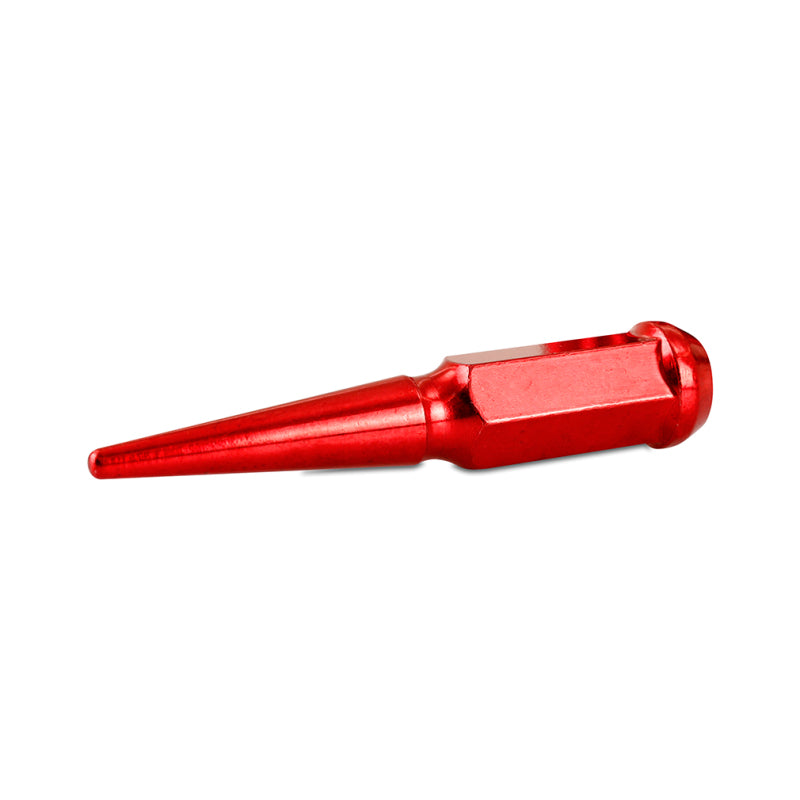 Mishimoto Mishimoto Steel Spiked Lug Nuts M14 x 1.5 24pc Set Red-thumbmail-3