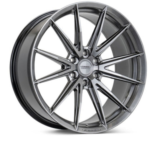 Vossen HFX-2 24x10 - 6x135 - ET35 - Deep - 87.1 - Hyper Black Wheel