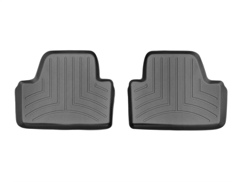 WeatherTech 14+ BMW 4-Series Rear FloorLiner - Black-thumbmail-2