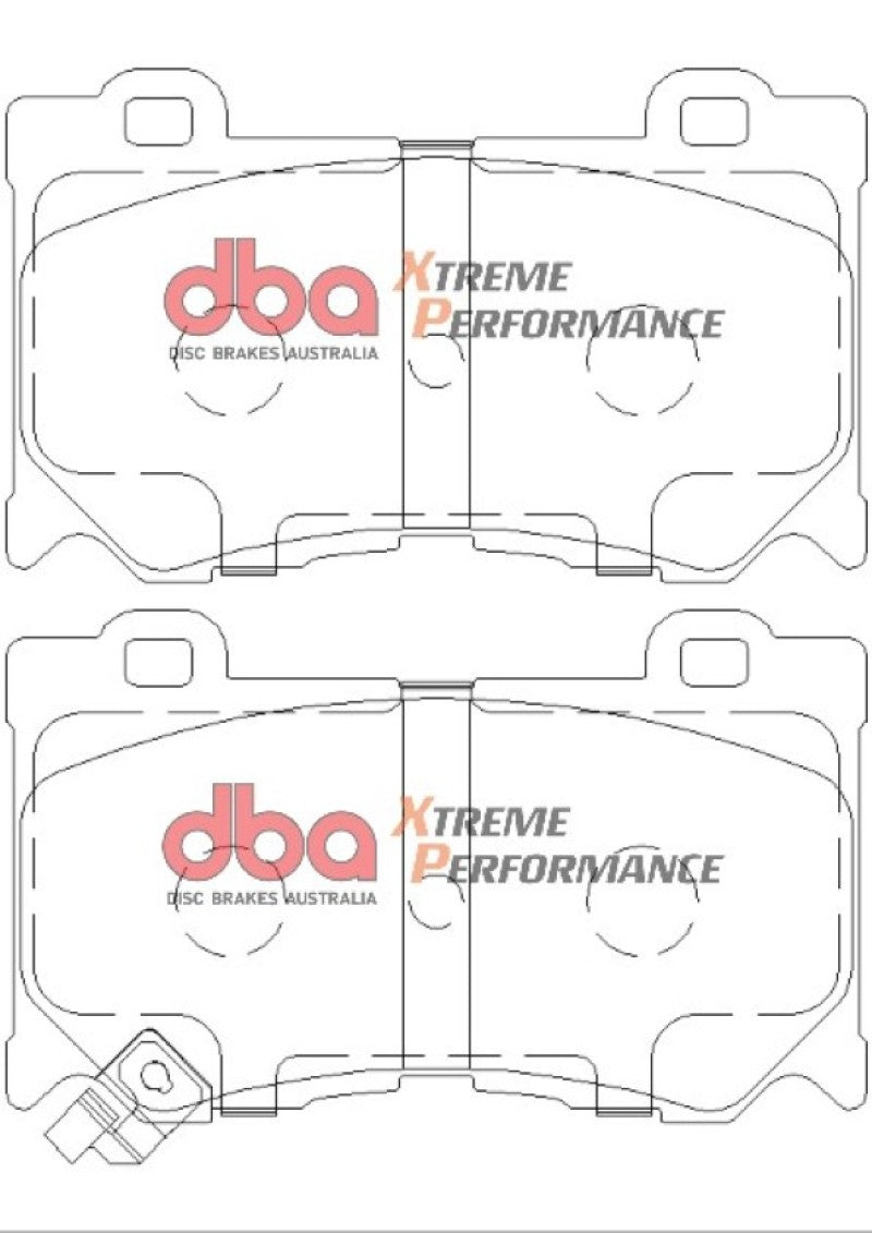 DBA 09-21 Nissan 370Z XP Performance Front Brake Pads-thumbmail-3