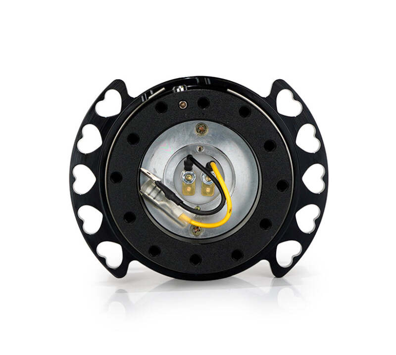 NRG Quick Release Kit - Black Body/ Black Heart Cutout Ring-thumbmail-3