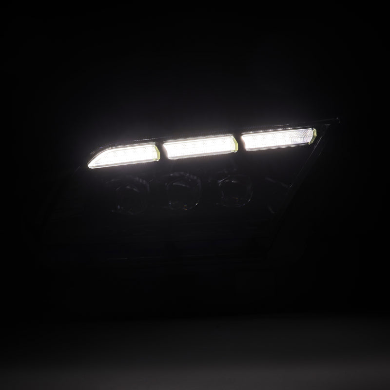 AlphaRex 13-14 Ford Mustang NOVA LED Proj Headlights Alpha-Blk w/Actv Light & Seq.Sig / SB DRL-thumbmail-6