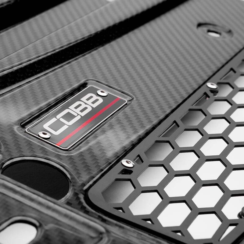 Cobb 17-20 Ford F-150 Ecoboost Raptor Redline Carbon Fiber Radiator Shroud-thumbmail-8