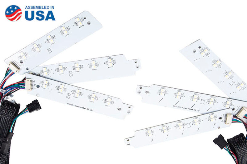 Diode Dynamics 15-17 Ford Mustang RGBW DRL LED Boards-thumbmail-5