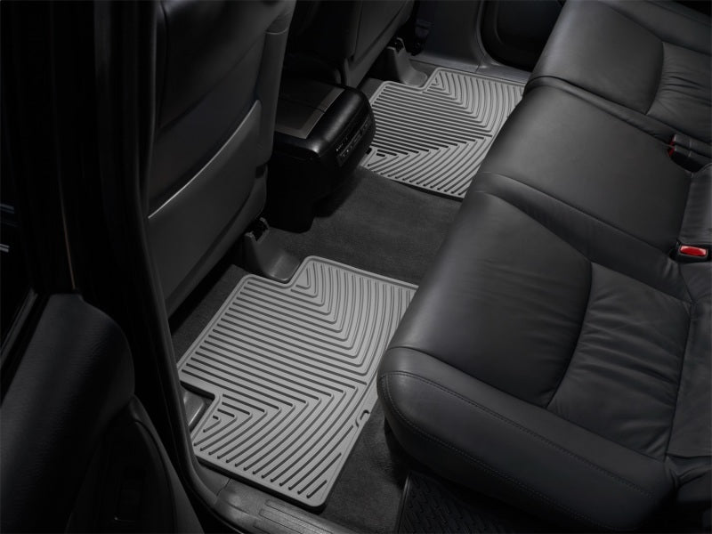 WeatherTech 05-13 Toyota Tacoma Crew Cab Rear Rubber Mats - Grey-thumbmail-3