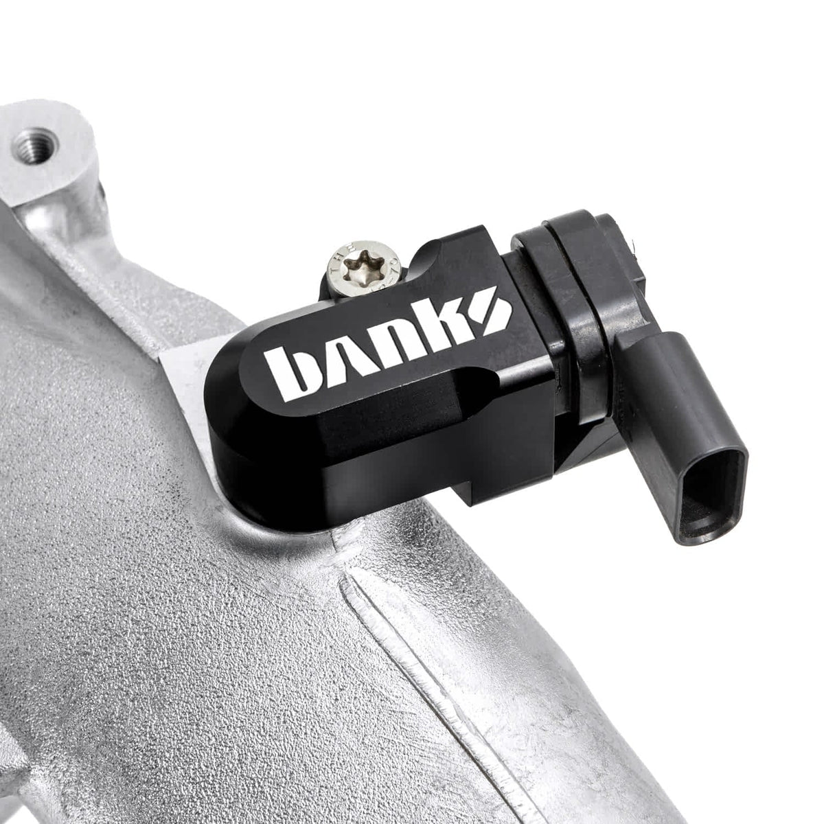 Banks 64410 L5P MAP sensor spacer installed close view