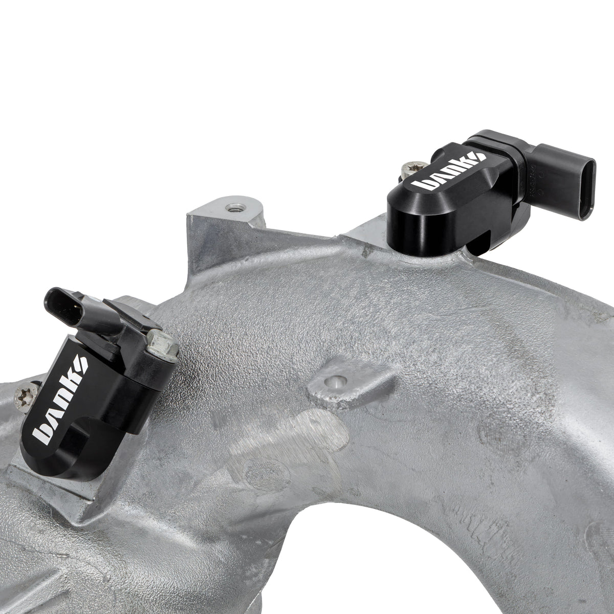 Banks 64415 dual MAP sensor relocation kit installed
