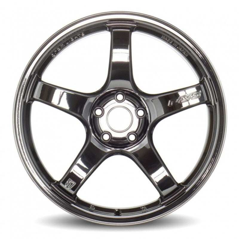 Gram Lights 57CR 18x8.5 +45 5-100 Glass Black Wheel (Min Order Qty Of 20)-thumbmail-1