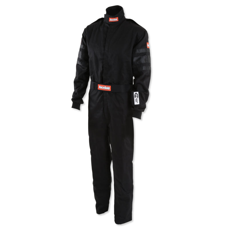 RaceQuip Black SFI-1 1-L Suit - 3XL-thumbmail-5