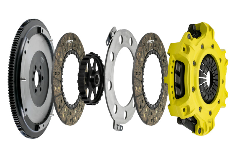 ACT Chevy Camaro/Corvette LS1/LS2/LS3/LS6/LS7 Mod-Twin 10.5 XT Rigid Disc Street Clutch Kit-thumbmail-1
