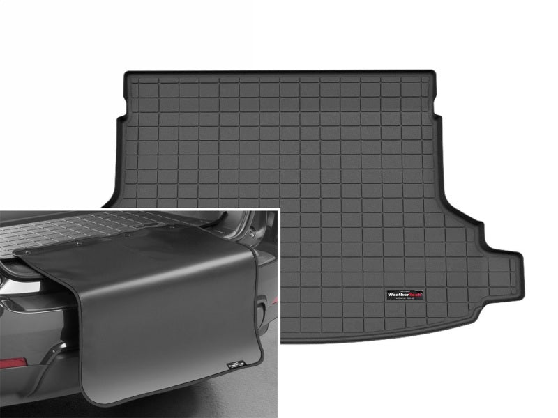WeatherTech 25-25 Subaru Forester Behind Seating w/Bumper Protector Cargo Liner - Black-thumbmail-2
