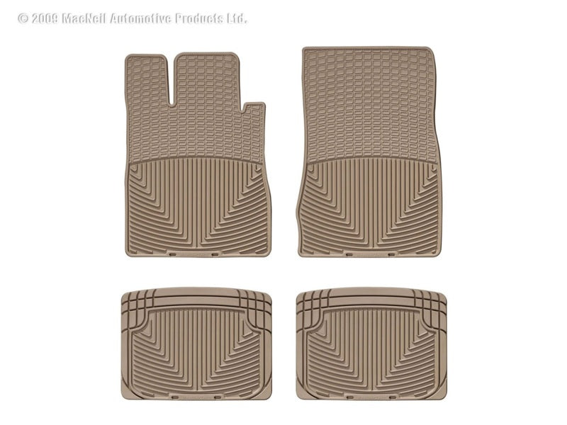 WT Rubber Mats - Rear - Tan-thumbmail-3