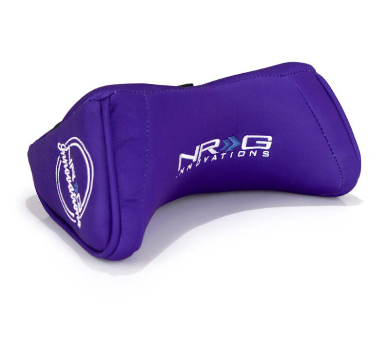 NRG Memory Foam Neck Pillow For Any Seats- Purple-thumbmail-6