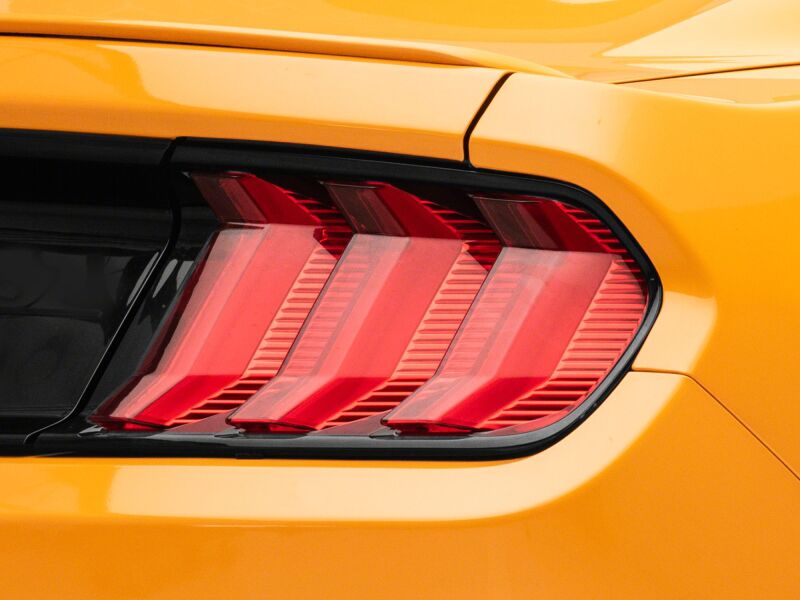 Raxiom 15-23 Ford Mustang Euro Style LED Tail Lights- Gloss Black Housing- Red Lens-thumbmail-11
