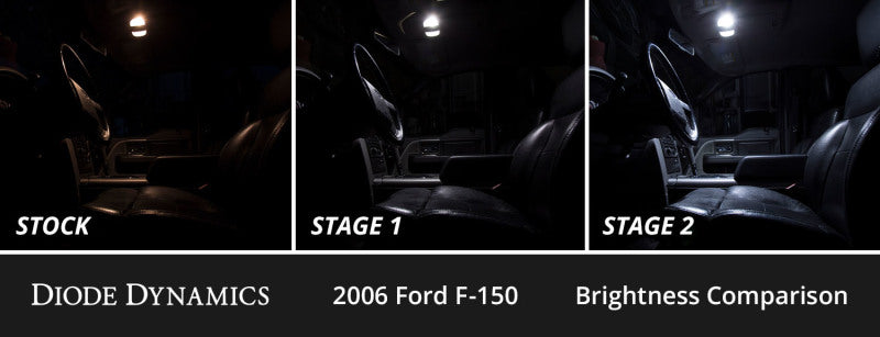 Diode Dynamics 04-08 d F-150 Interior LED Kit Cool White Stage 2-thumbmail-2