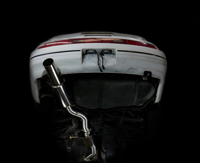 ISR Performance Series II - GT Single Exhaust System - Resonated - 89-94 Nissan 240sx (S13)-thumbmail-3