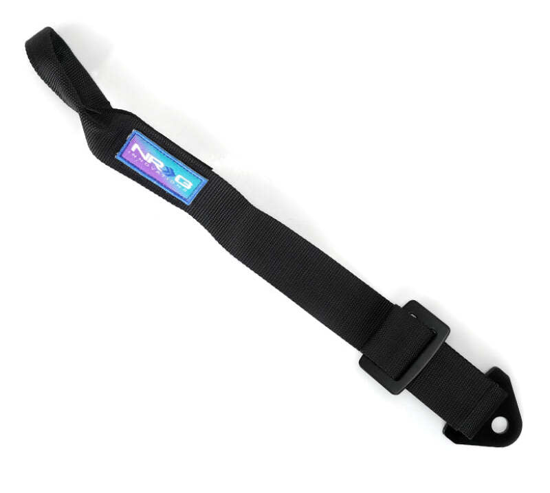 NRG Universal Tow Strap 24in Adjustable - Black-thumbmail-1