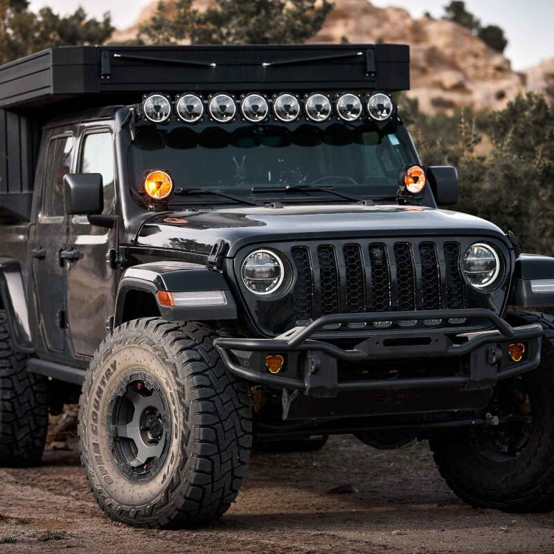 KC HiLiTES Gravity Titan LED 6in. - Single Light (Wide-40 Beam)-thumbmail-12