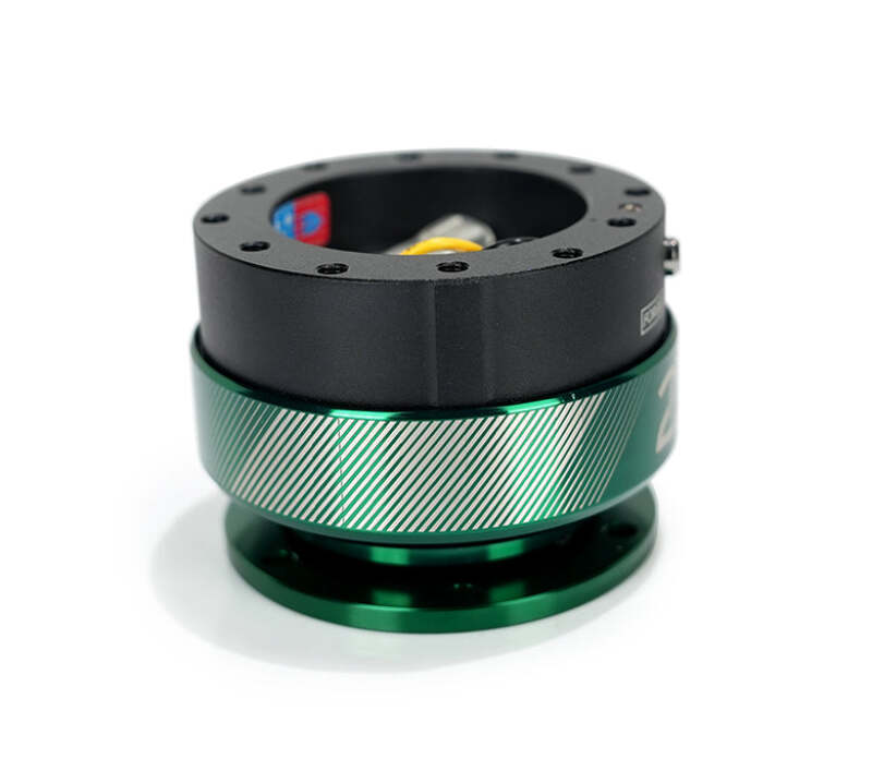 NRG Quick Release Gen 2.0 -  20 Year Anniversary Black Body / Emerald Ring-thumbmail-3