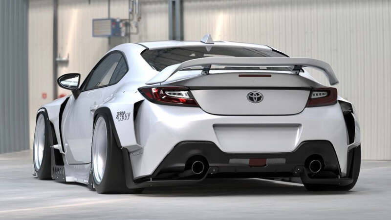 GReddy Pandem 2022+ Toyota GR86 (ZN8) Rocket Bunny V1.5 Ducktail Wing-thumbmail-7
