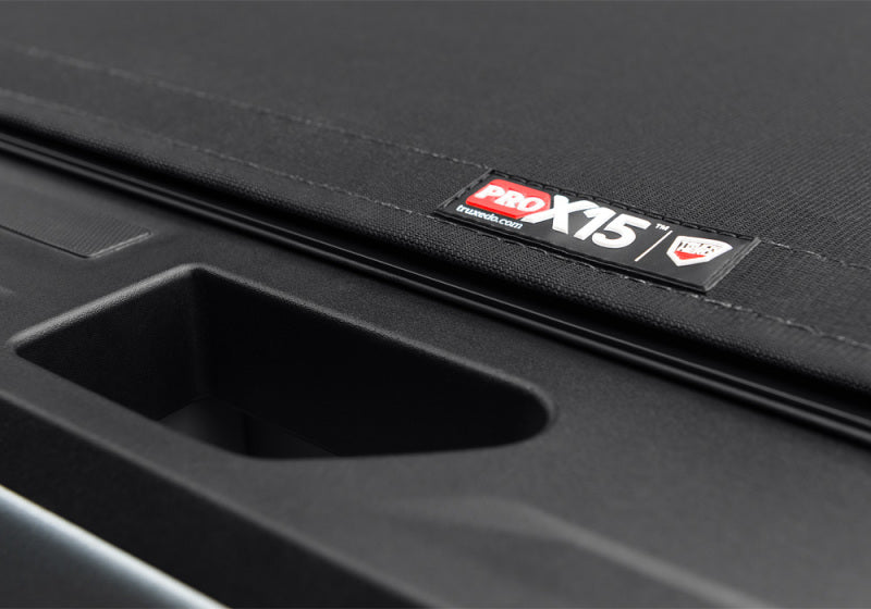 Truxedo 2023 GMC Canyon / Chevrolet Colorado 5ft 2in Bed Pro X15 Tonneau Cover - Matte Black-thumbmail-11