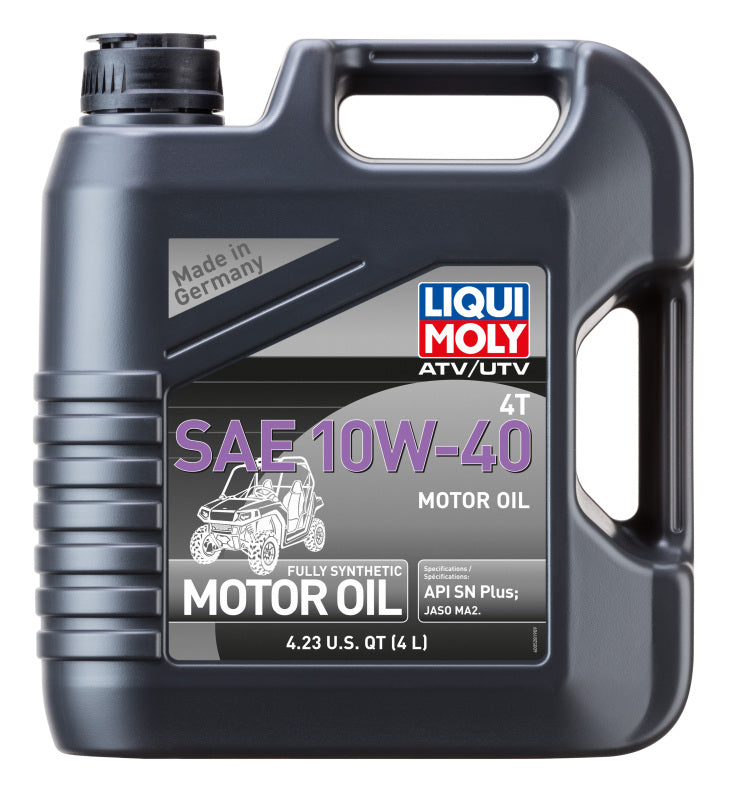 LIQUI MOLY 4L ATV 4T Motor Oil SAE 10W40-thumbmail-1