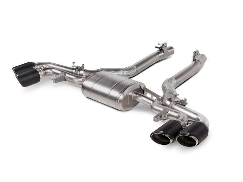 Akrapovic 2024+ BMW X5M / X6M (Face Lift) Slip-On Line (Titanium)-thumbmail-2