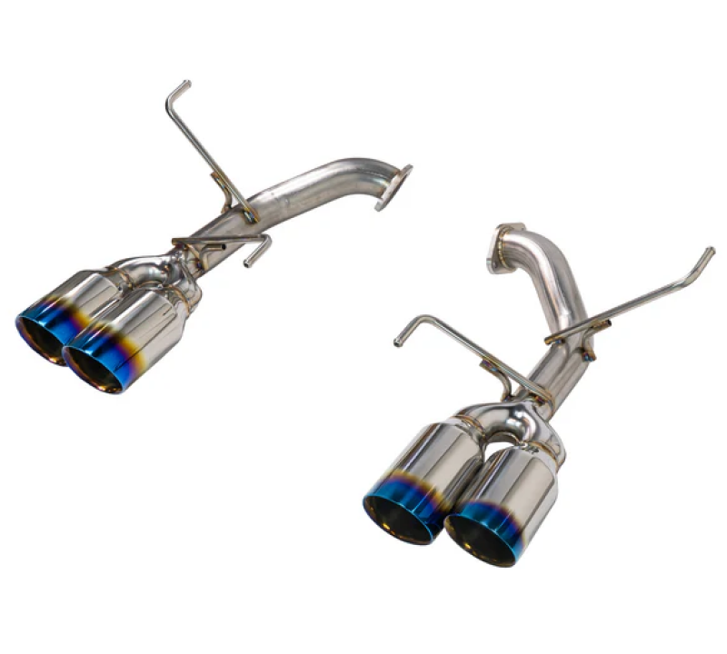 Remark 2022+ Subaru WRX (VB) 4in Axleback Exhaust w/ Burnt Stainless Double Wall Tip-thumbmail-1