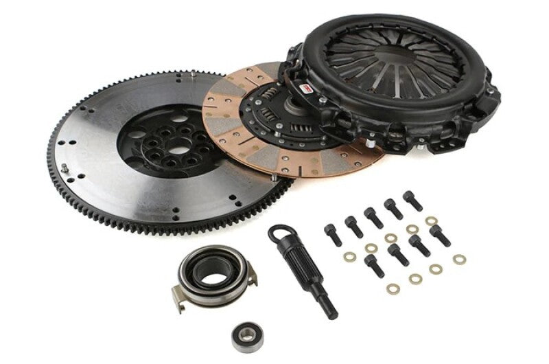 Comp Clutch 06-11 WRX / 05-11 LGT Stage 3 - Segmented Ceramic Clutch Kit (Includes Steel Flywheel)-thumbmail-1