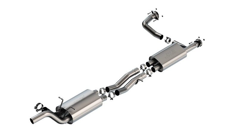 Borla 25-26 RAM 1500 RHO 3.0L V6 3in S-Type Exhaust Mid-Section - 145.1in WB-thumbmail-1