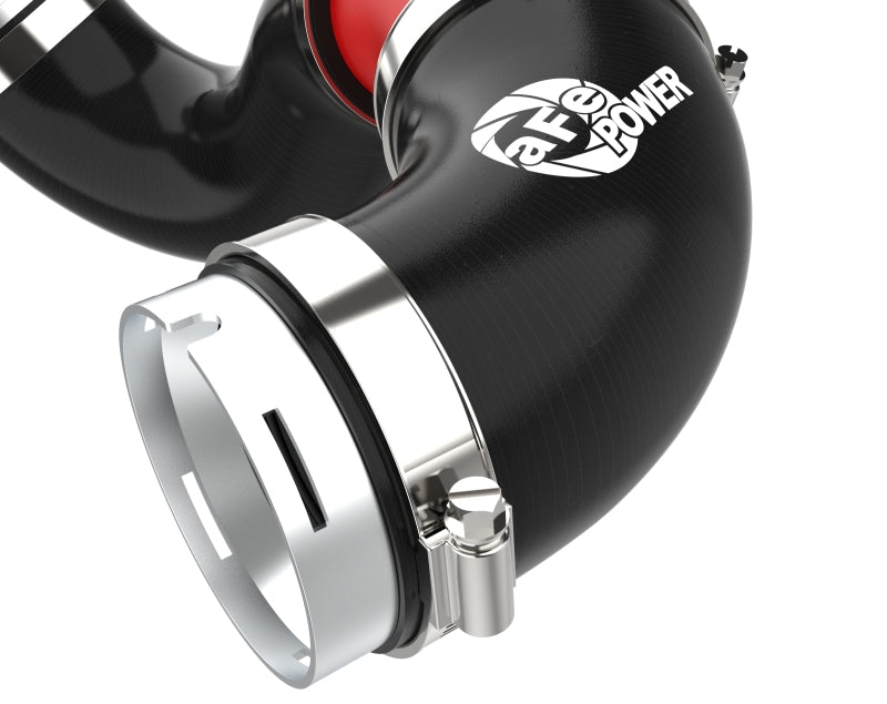 aFe BladeRunner 22-23 Kia Stinger L4-2.5L (t) Aluminum Hot and Cold Charge Pipe Kit - Red-thumbmail-6