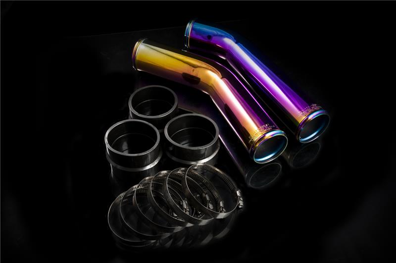 Weapon R 08-09 Mitsubishi Lancer EVO X Upper Intercooler Piping Kit-thumbmail-2