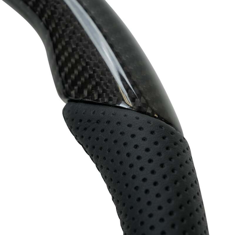 NRG 12-23 Toyota Tacoma OEM Plus Carbon Fiber Steering Wheel w/ Black Stitch & Red Center Mark-thumbmail-3
