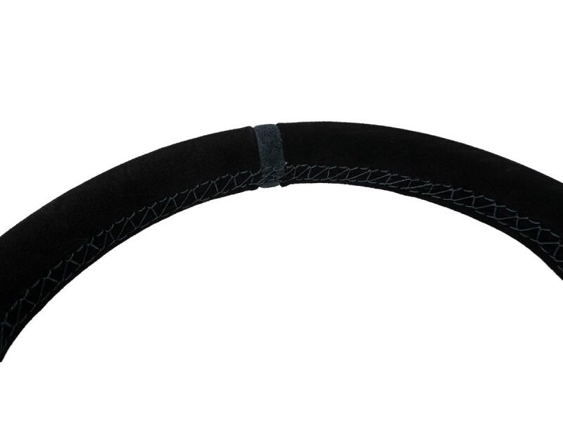 PRP Suede D-Shape Steering Wheel - Blue-thumbmail-5