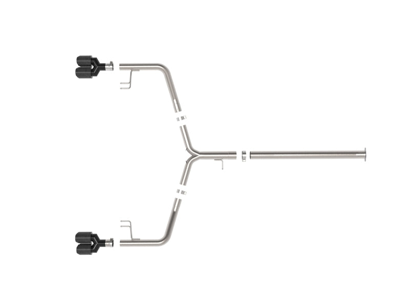 aFe Takeda 21-24 Kia K5 GT L4-2.5L (t) SS Axle-Back Exhaust System w/ Carbon Fiber Tips-thumbmail-6